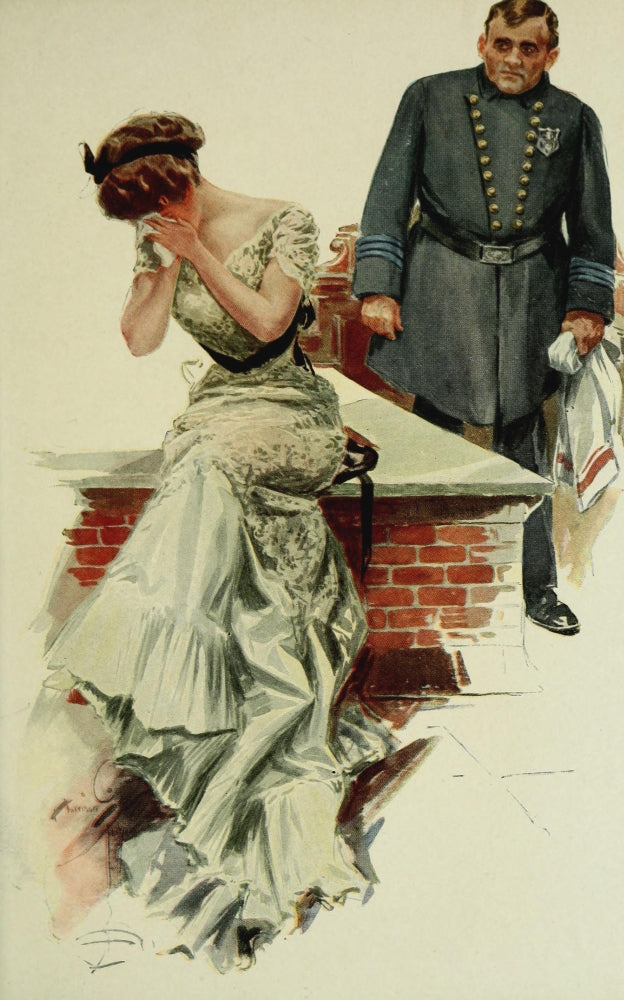 When a Man Marries 1909 Jilted Poster Print by Harrison Fisher.