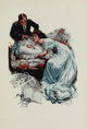 American Girls in Miniature 1912 The New Baby Poster Print by Harrison Fisher