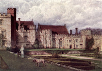 British Castles 1911 Penshurst Place Poster Print by William B. Gardner
