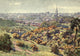 Norfolk & Suffolk 1921 Norwich from Mousehold Heath Poster Print by Alfred Heaton Cooper