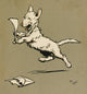Merry Party 1913 Good News Poster Print by Cecil Aldin