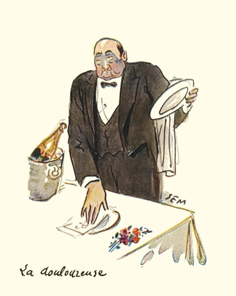L'Illustration 1929 La Doulouzeuse Poster Print by Georges Goursat