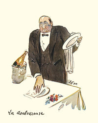 L'Illustration 1929 La Doulouzeuse Poster Print by Georges Goursat