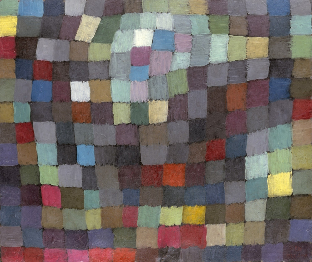 May Picture 1925 Art Print by Paul Klee - vibrant abstract design
