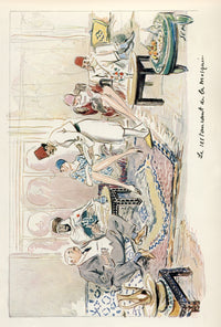 L'Illustration 1929 Le Restaurant de la Mosquée Poster Print by Georges Goursat