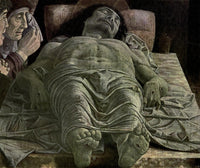 The Mourning for Christ poster print by Andrea Mantegna, fine art print.
