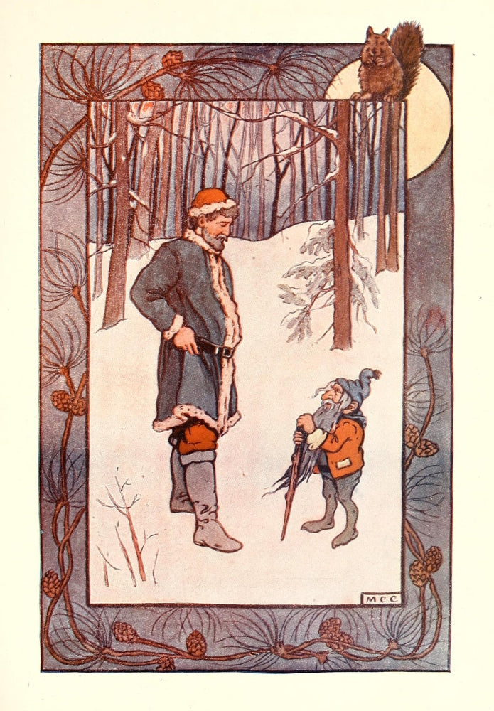 The Life and Adventures of Santa Claus 1902 Snowy Woods Poster Print by Mary Cowles Clark
