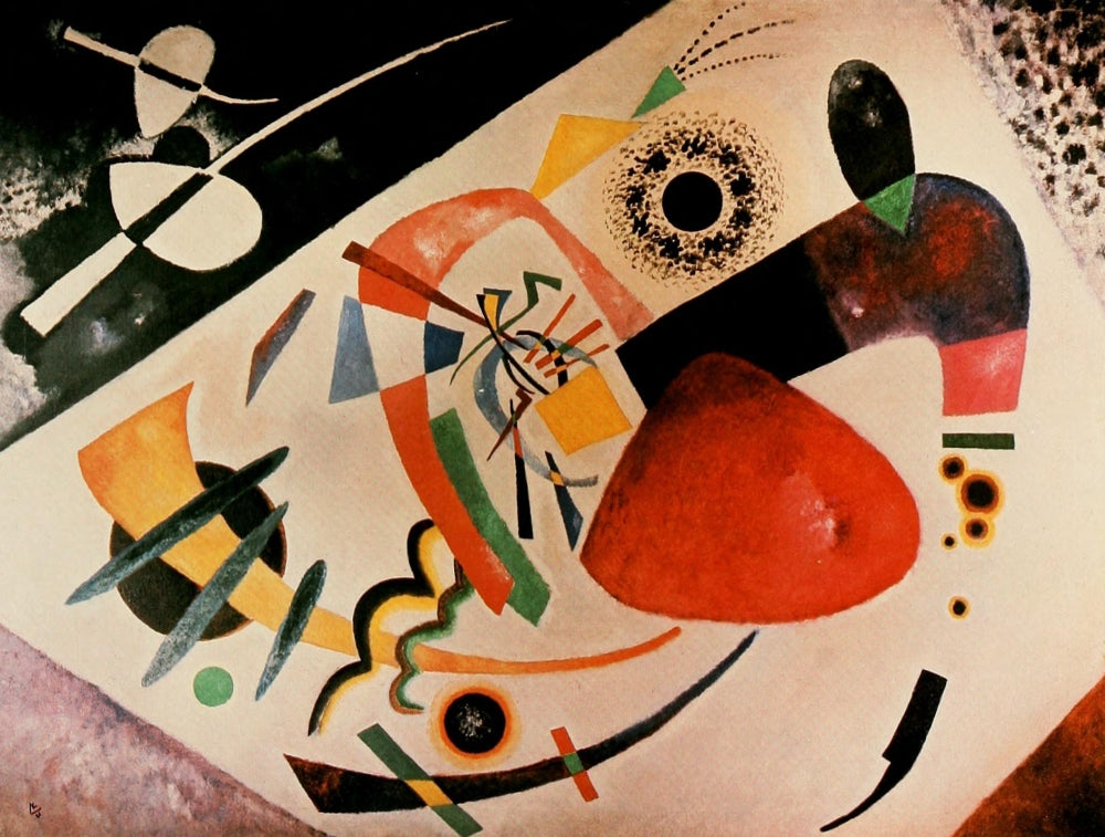 Red Spot II fine art print by Wassily Kandinsky