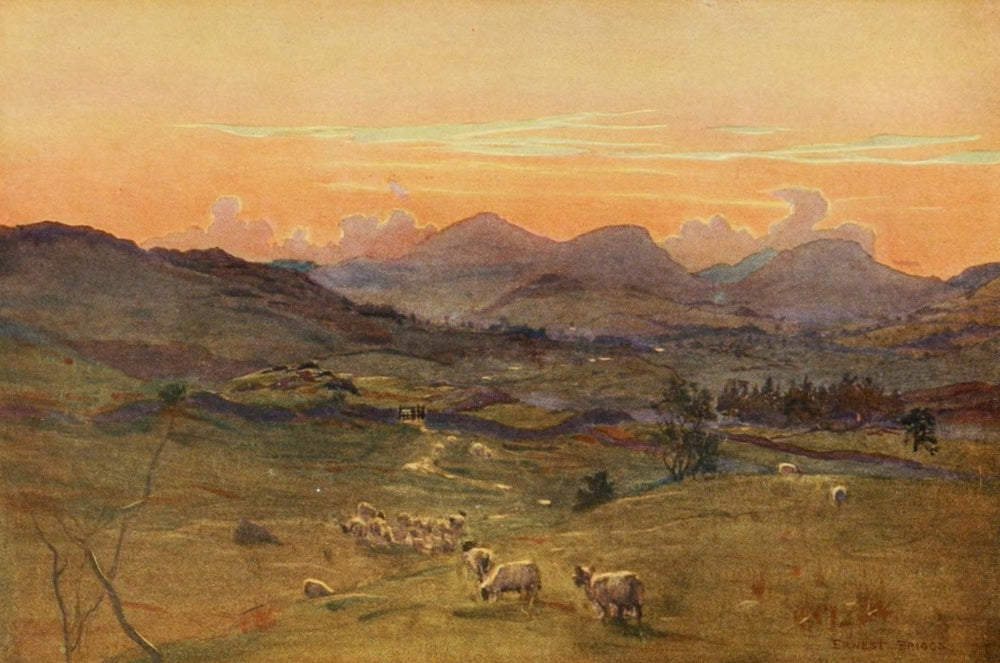Angling & Art in Scotland 1908 Valley of the Ken Poster Print