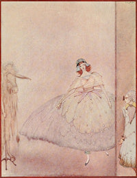 Donkey Skin Poster Print by Harry Clarke from The Fairy Tales of Charles Perrault