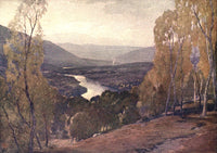Salmon Rivers & Lochs of Scotland 1909 The Dee Poster Print by James Cadenhead