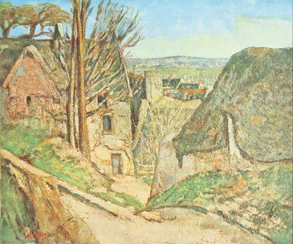 Hangman's House Poster Print by Paul Cézanne on premium paper.