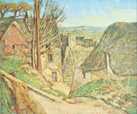 Hangman's House Poster Print by Paul Cézanne on premium paper.