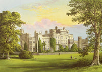 Views of Seats 1880 Hawarden Castle Poster Print by A.F. Lydon