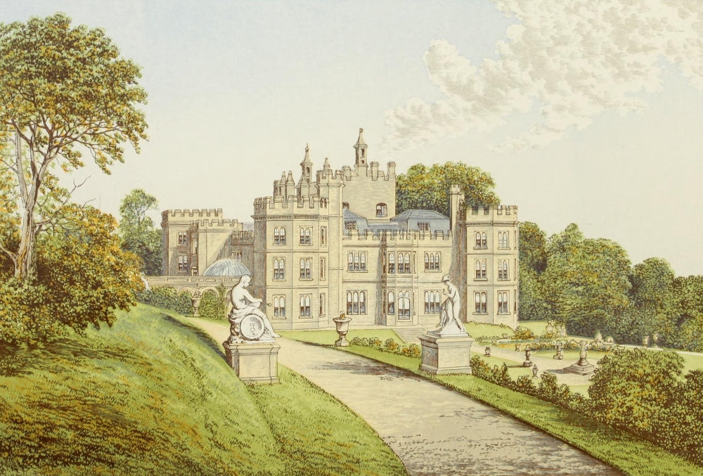 Views of Seats 1880 Mount Edgcumbe Poster Print by A.F. Lydon