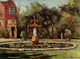 London Parks & Gardens 1907 Lily Pond at Holland House Poster Print