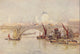 Scenery of London 1905 Waterloo Bridge Poster Print by Herbert Marshall