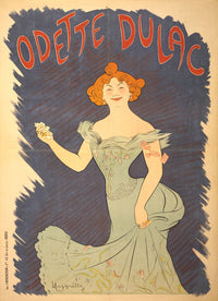 Odette Dulac Poster Print by Leonetto Cappiello, vintage art decor