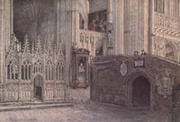 Canterbury Martyrdom 1907 Poster Print by William B. Gardner