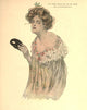 Cupid's Cyclopedia 1910 Lady with Mask Poster Print by John Cecil Clay