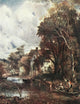 The Valley Farm Poster Print by John Constable, 1909 artwork