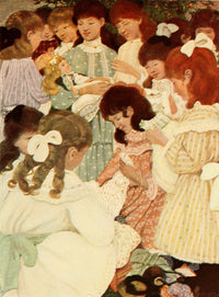 A Little Princess (1905) Looking After Dollies Poster Print by Ethel Franklin Betts