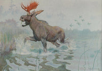 Scribner's Magazine 42 An Alarm Poster Print by Philip R. Goodwin