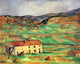 Gardanne 1890 Poster Print by Paul Cézanne, vibrant art print showcasing the French countryside.