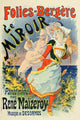 Le Miroir Poster Print by Jules Chéret from Les Affiches Illustrées series