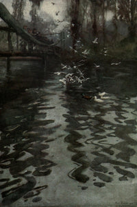 Familiar London 1904 Bridge in St. James's Park Poster Print by Rose Barton