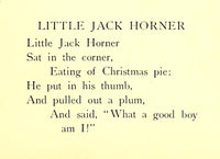 Little Jack Horner Poster Print from The Real Mother Goose 1916