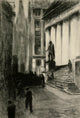 Charcoals of New & Old New York 1912 Wall Street Poster Print by Francis Hopkinson Smith