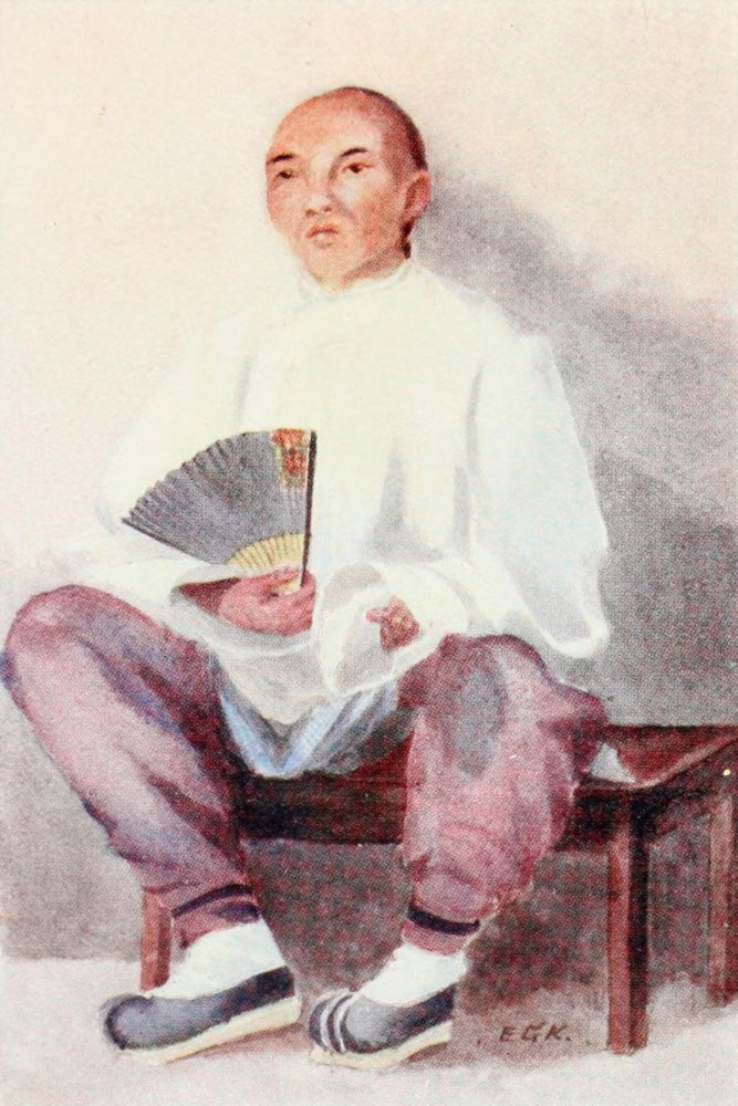 The Face of China 1909 Southern Servant Poster Print by Emily G. Kemp showcasing historical artwork