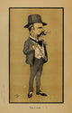 Caricatures by H.H. 1902 - The Count Poster Print by H.W.G. Hayter