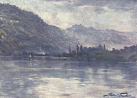 Beautiful Wales 1905 Morning Mists Near Trefiw Poster Print by Robert Fowler