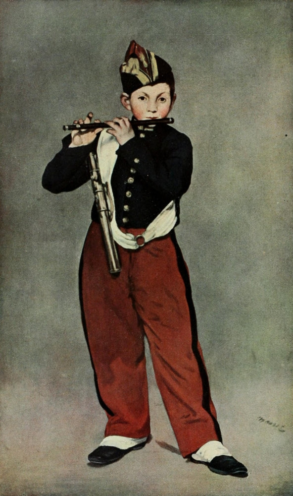 The Piper Poster Print by Édouard Manet showcasing classic art