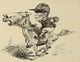 Turf in Caricature 1900 Poster Print by Jesse Sylvester