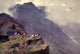 Wild Lakeland 1922 Goats on Hills at Coniston Poster Print by A. Cooper