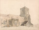 Writtle Church fine art print by Thomas Girtin, showcasing historic architecture.