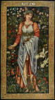 Flora Poster Print by E. Burne-Jones showcasing floral elegance.