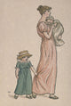 Almanack for 1893 Elegant Mother Poster Print by Kate Greenaway