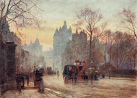 Scenery of London 1905 Knightsbridge Poster Print by Herbert Marshall