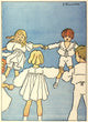 Our Darlings c.1908 Ring a Roses Poster Print by Edith Farmiloe
