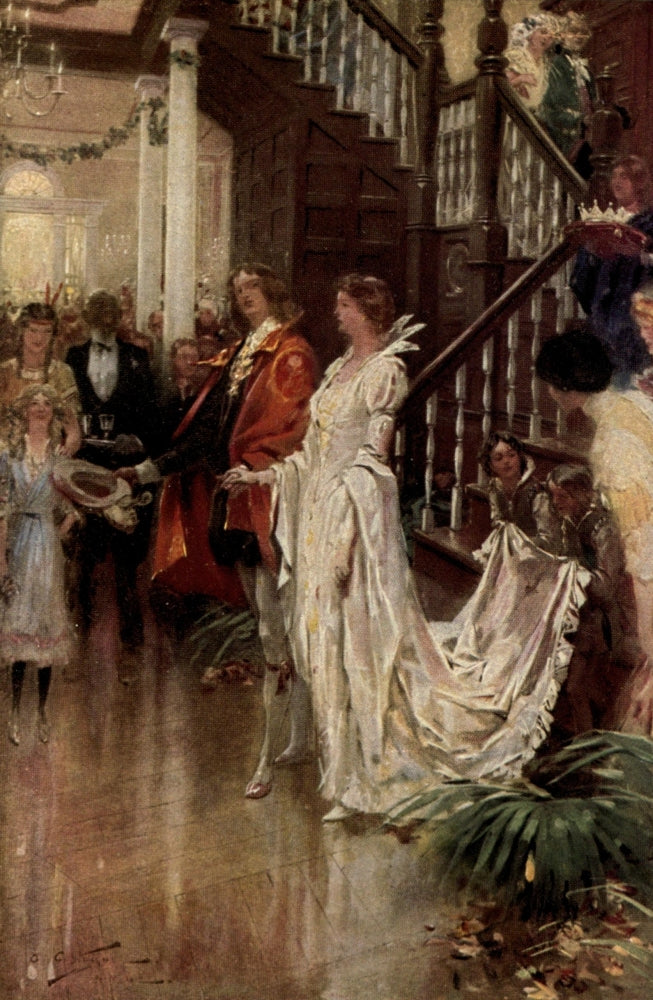 Valiants of Virginia Ball Poster Print by Andre Castaigne