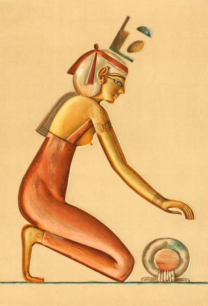 The Tomb of Siptah 1908 Art Print by Ernest Harold Jones, showcasing ancient Egyptian art.