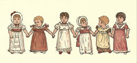 Under the Window 1879 Children Poster Print by Kate Greenaway