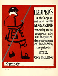 Beggarstaffs The Poster 1899 Art Print on premium heavy stock paper.