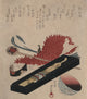 Shibori Hairpin and Lip Color Bowl Fine Art Print by Hidenobu Horai