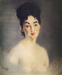 Portrait of a Young Woman 1880 Poster Print by Édouard Manet