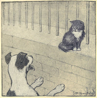 The Rubaiyat of a Persian Kitten 1906 Tease Poster Print by Oliver Herford.